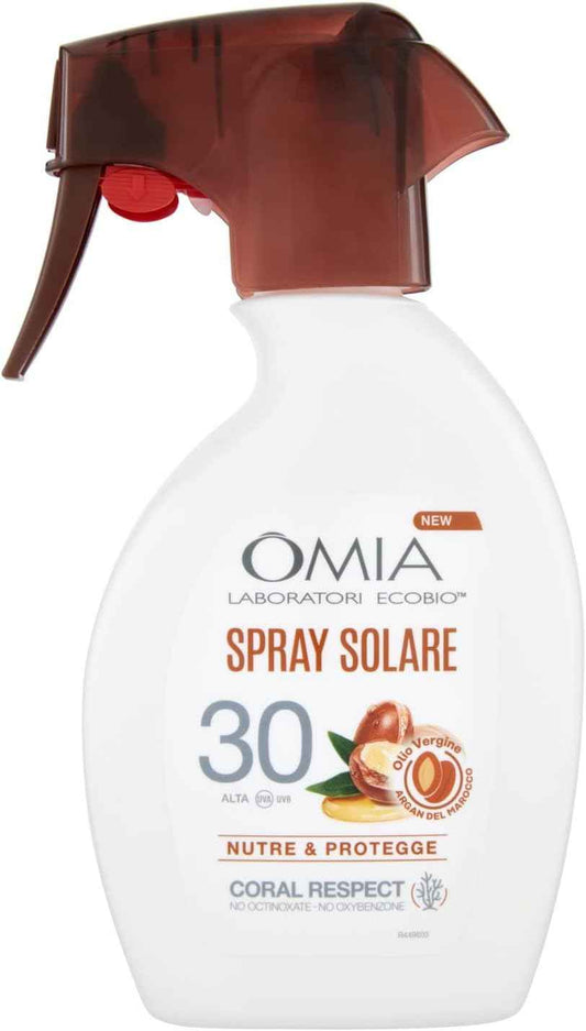Omia Solare Latte con Argan Spf.30 Trigger 250 ml.