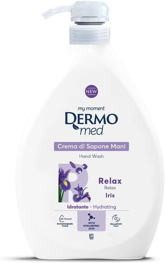 Dermomed Crema di Sapone Relax Iris 1000 ml. Dispenser