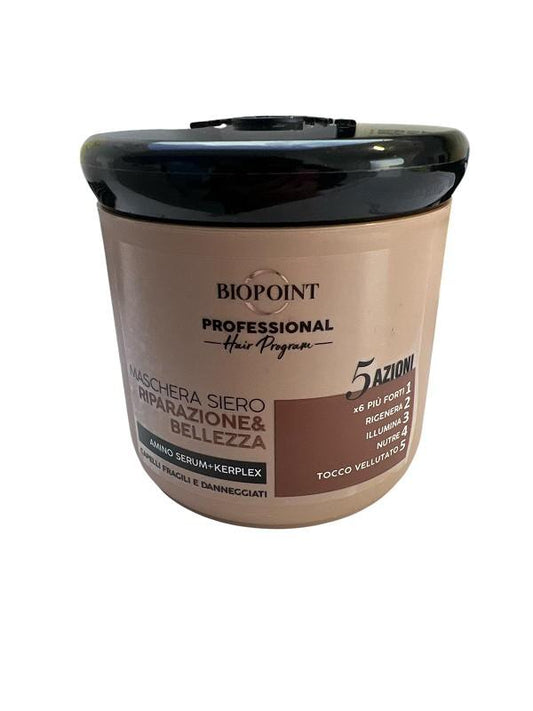 Biopoint Professional Maschera Siero Riparazione & Bellezza 400 ml.
