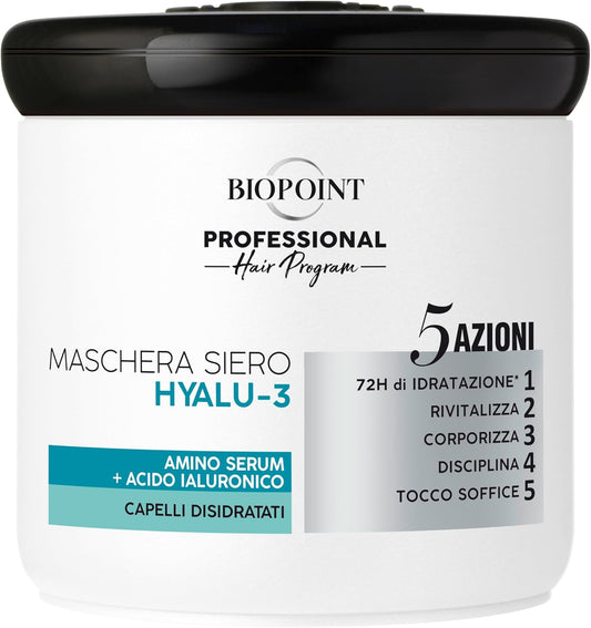 Biopoint Professional Maschera Siero Hyalu-3 400 ml.