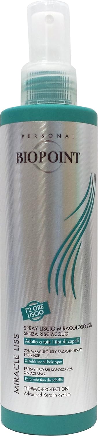 Biopoint Miracle Liss Spray Per Capelli Liscio 200 ml