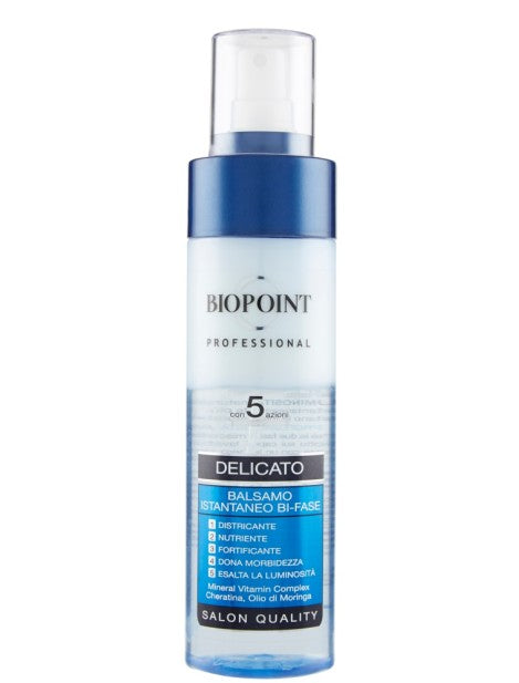 Biopoint Balsamo Istantaneo Delicato 5 Azioni Bi-fase 200 ml.