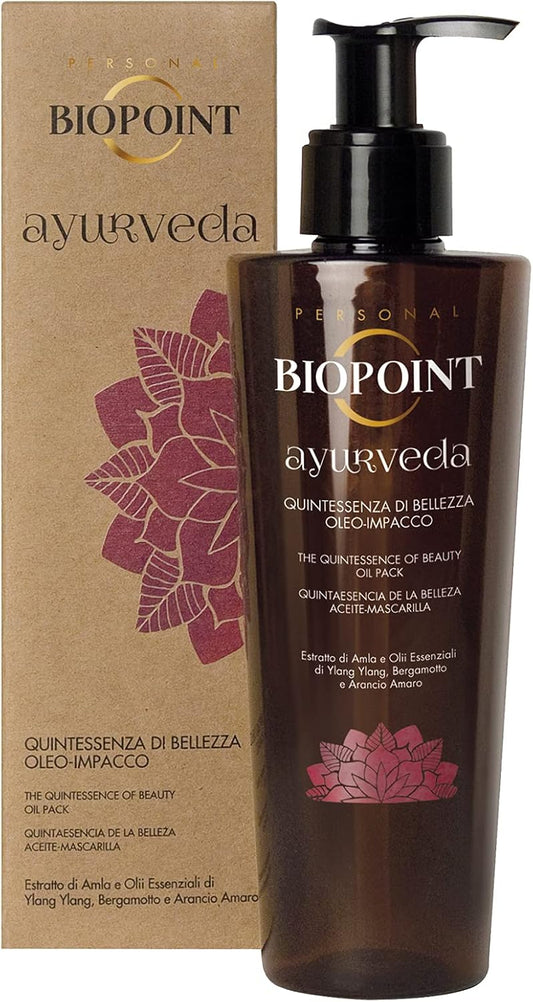 Biopoint Ayurveeda Oli Essenziali Per Impacco Capelli 150 ml.
