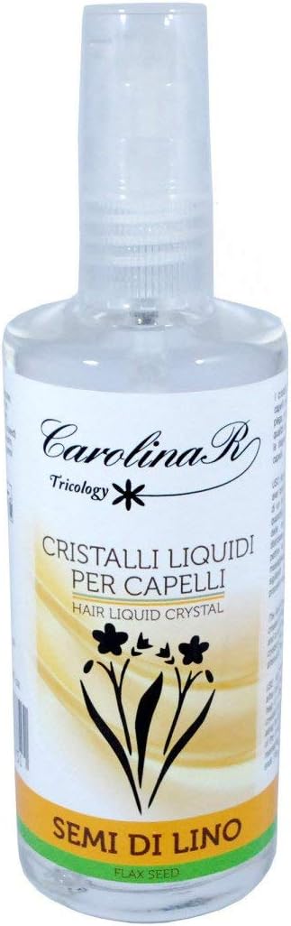 CAROLINA-R Olio Capelli Forti eco biologico SEMI di LINO  100 ml