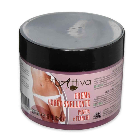 DermAttiva Crema Corpo Snellente Pancia Fianchi 500 ml.