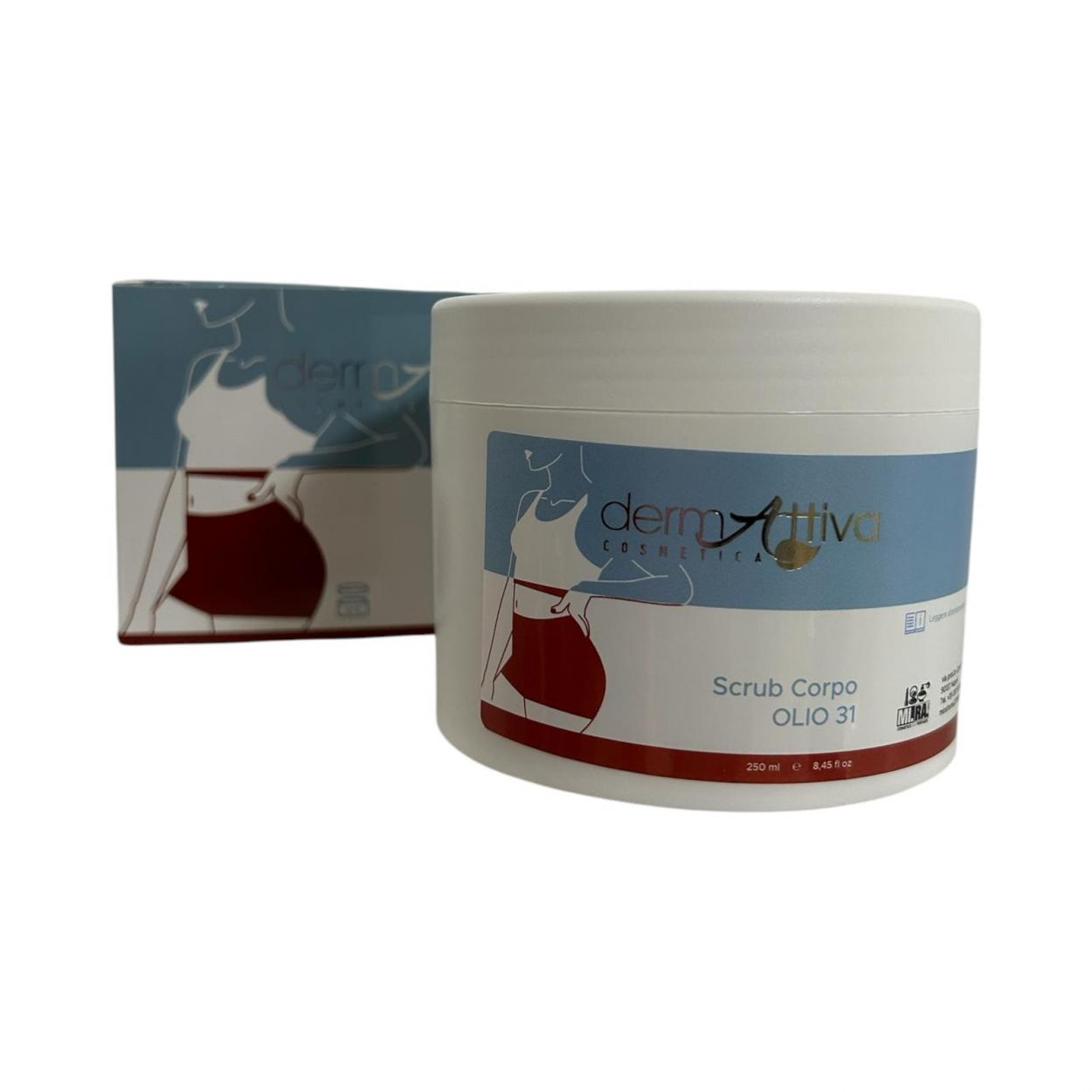 DermAttiva Scrub Corpo 250 ml. Con Olio 31 erbe