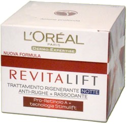 L'oreal Revitalift Trattamento Rigenerante Notte Antirughe Rassodante 50 ml