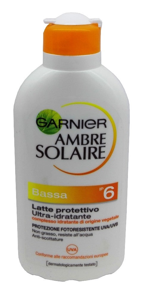 Garnier Ambre Solaire Latte FP.6 Protettivo 200 ML