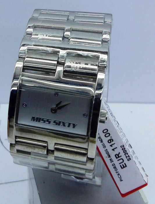 Miss Sixty Orologio SZ3002 Pickford 2m Ands Quadrante Silver Cinturino Acciaio