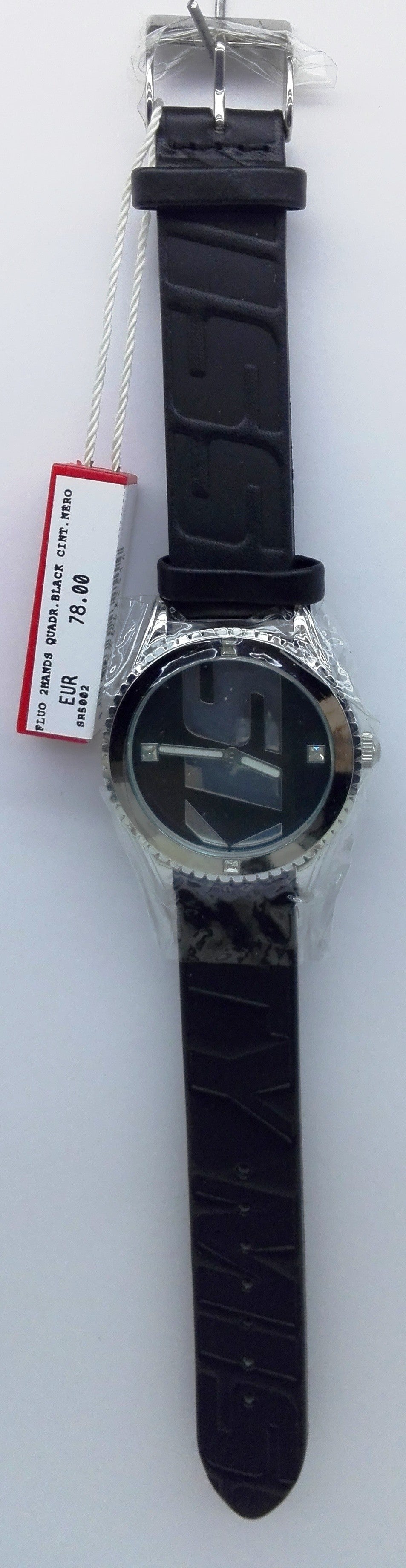 Miss Sixty Orologio SR5002 Fluo 2 Hands Quadrante Black Cinturino Nero