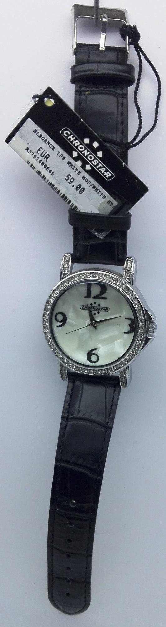 Cronostar Orologio R3751400645 Elegance Quadrante Madreperla Cinturino Nero