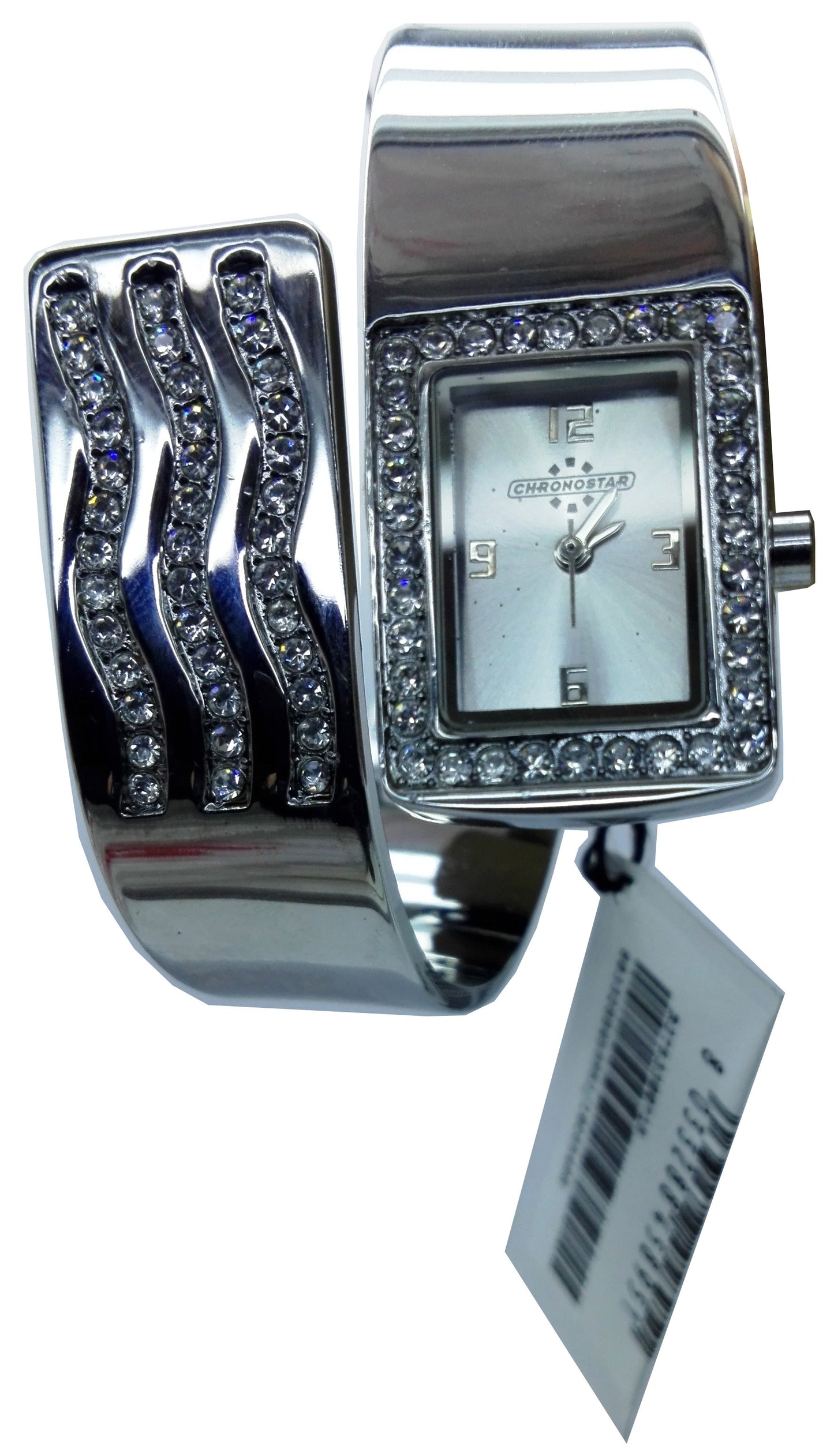 Cronostar Orologio R3753300715 Slave Quadrante Argento Cinturino Acciaio
