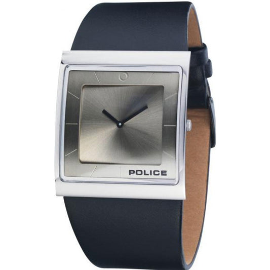 Police Orologgio Skyline PL11916MS / 61 Quadrante Argento Cinturino Nero