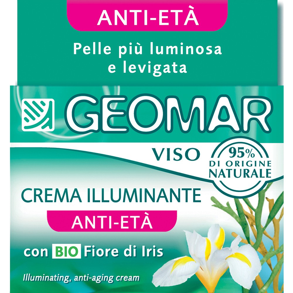 Geomar Crema Viso Illuminante Anti-Età 50 ml