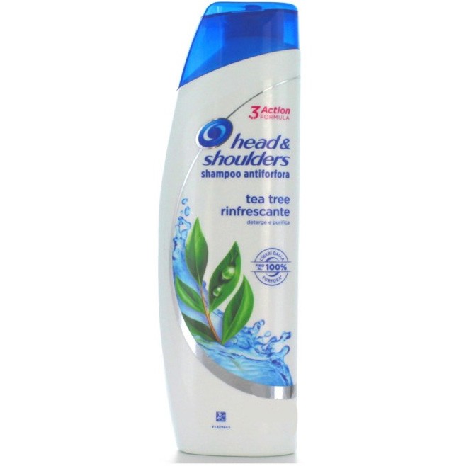 Head & Shoulders Shampoo Tea Tree Rinfrescante Antiforfora 250 ml