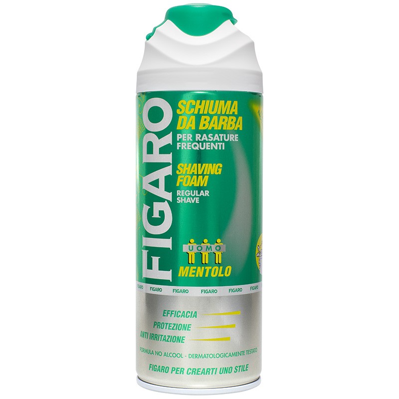 Figaro Schiuma da Barba Mentolo 400 ml