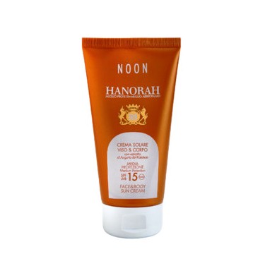 Hanorah Crema Solare Viso e Corpo FPS 15 Media 150 ml