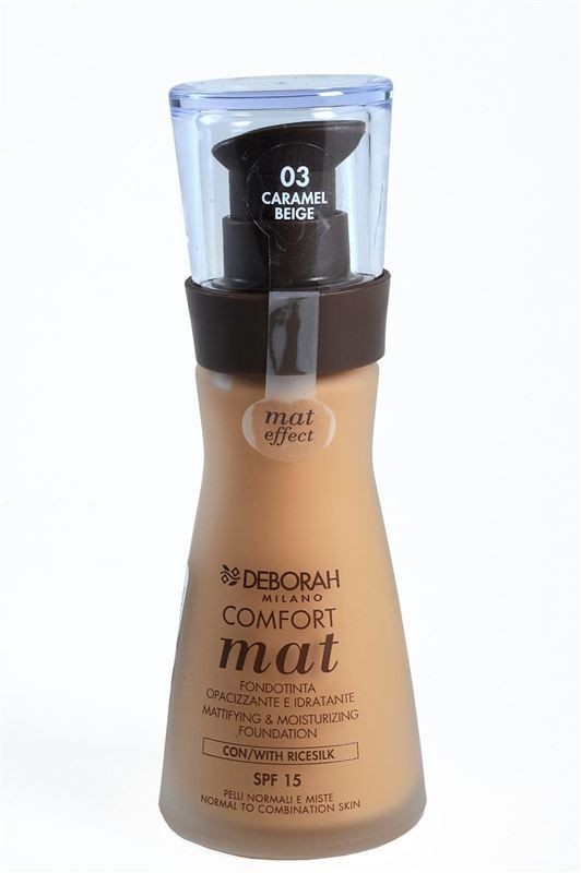 DEBORAH Comfort Mat Fondotinta N° 03 Caramel Beige