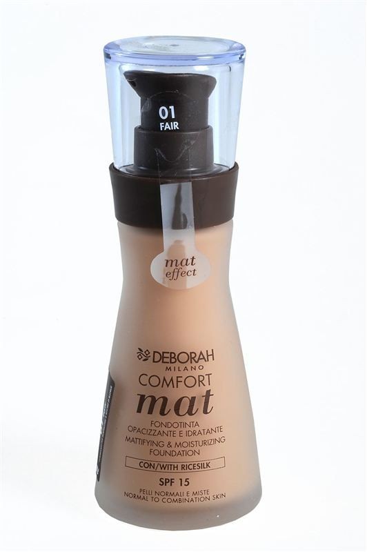 DEBORAH Comfort Mat Fondotinta N° 01 Fair