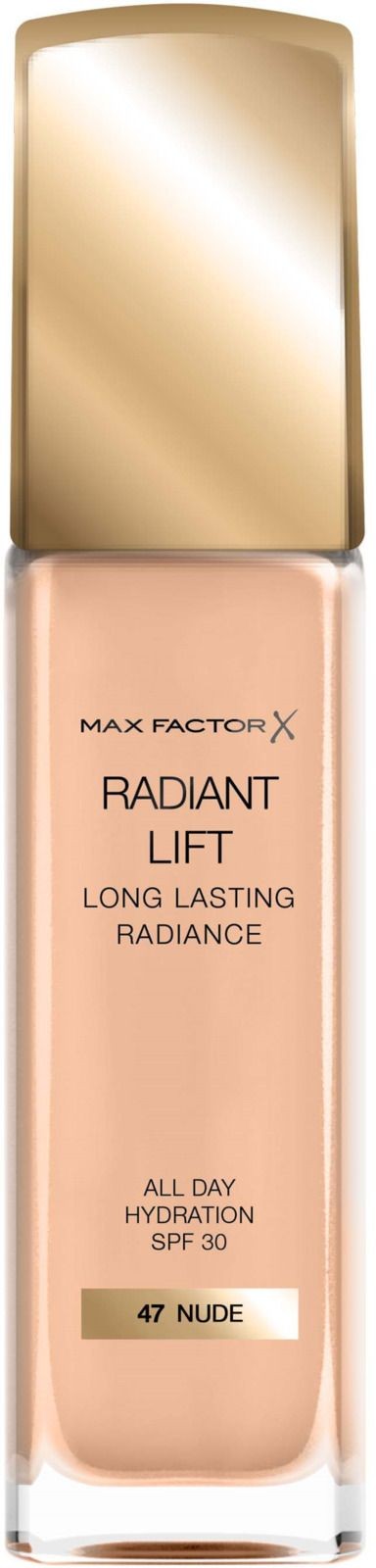 MAX FACTOR Fondo Tinta Radiant Lift N° 47 Nude