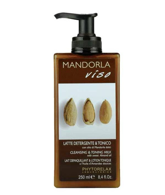 Phytorelax Latte Detergente e Tonico Viso Mandorla 250 ml