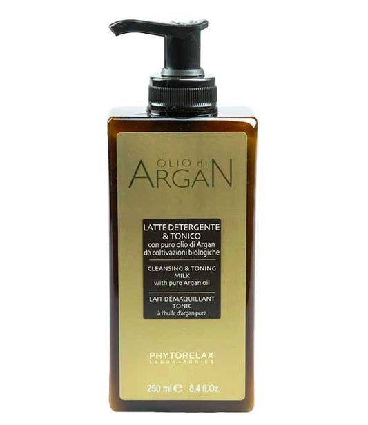 Phytorelax Latte Detergente e Tonico Olio di Argan 250 ml